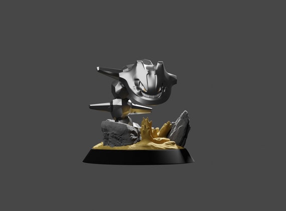 Steelix Pokemon Model/figurine (unpainted) - Etsy