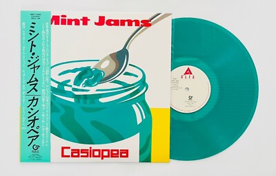 CASIOPEA MINT JAMS Repress LP Clear Green Vinyl Record Japan Jazz