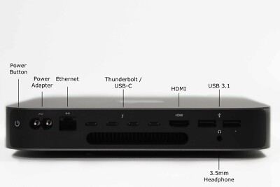 2018 Apple Mac Mini 3.2GHz intel i7 64GB RAM 1TB SSD 1GB Ethernet