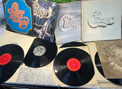 Chicago At Carnegie Hall Box set 4xLP, AL 30866 Booklet Chicago