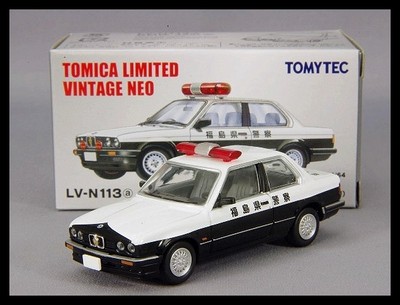 Tomica Limited Vintage NEO LV-N113a BMW 325i police car 1/64 TOMY