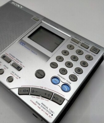 SONY World Band Receiver ICF-SW7600GR AM/FM/SW/SSB Radio Used