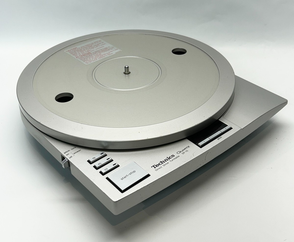 Technics テクニクス SP15 ターンテーブル DJ デジタルピッチ Technics