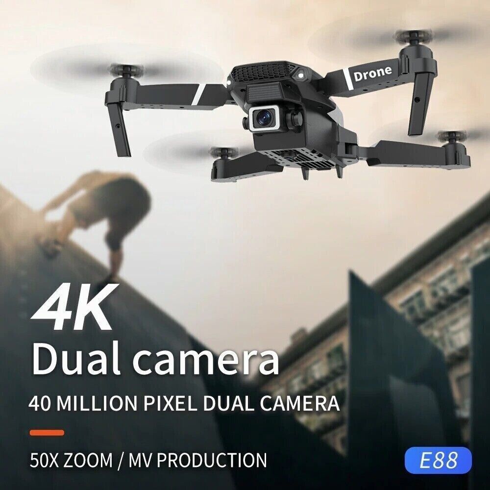 2.4G RC Drone X Pro WiFi FPV 4K HD Dual Camera Quadcopter 2