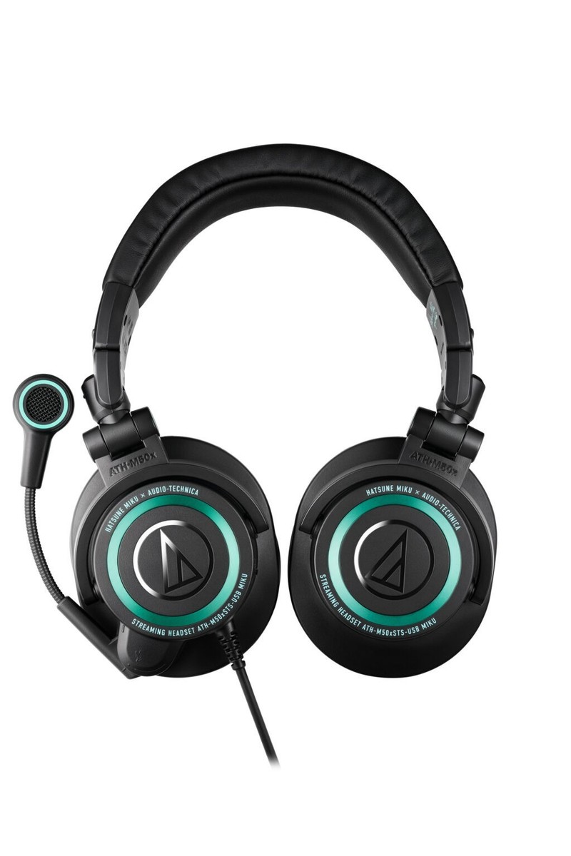 Audio-Technica ATH-M50xSTS-USB MIKU Online streaming headset