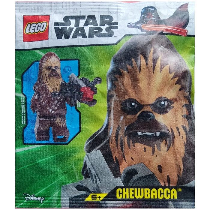 LEGO Star Wars Chewbacca Minifigure Paper Bag 912404 (SEALED) | eBay