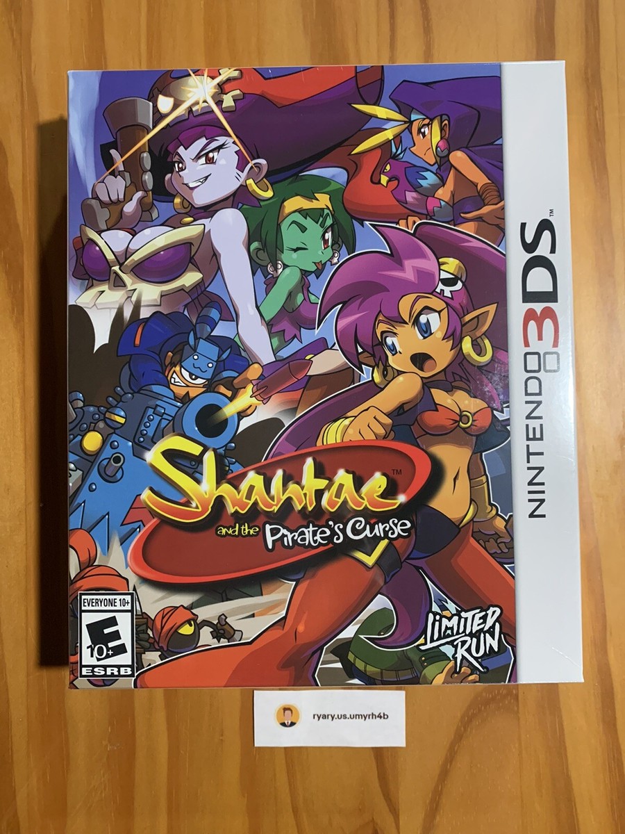 Shantae and the Pirate's Curse 3DS Collectors Edition Limited Run