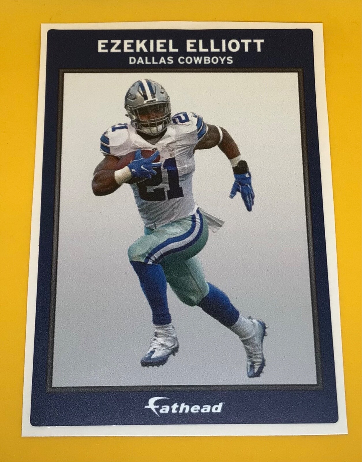 Ezekiel Elliott Cowboys NFL FATHEAD Small Ad Panel Poster 6
