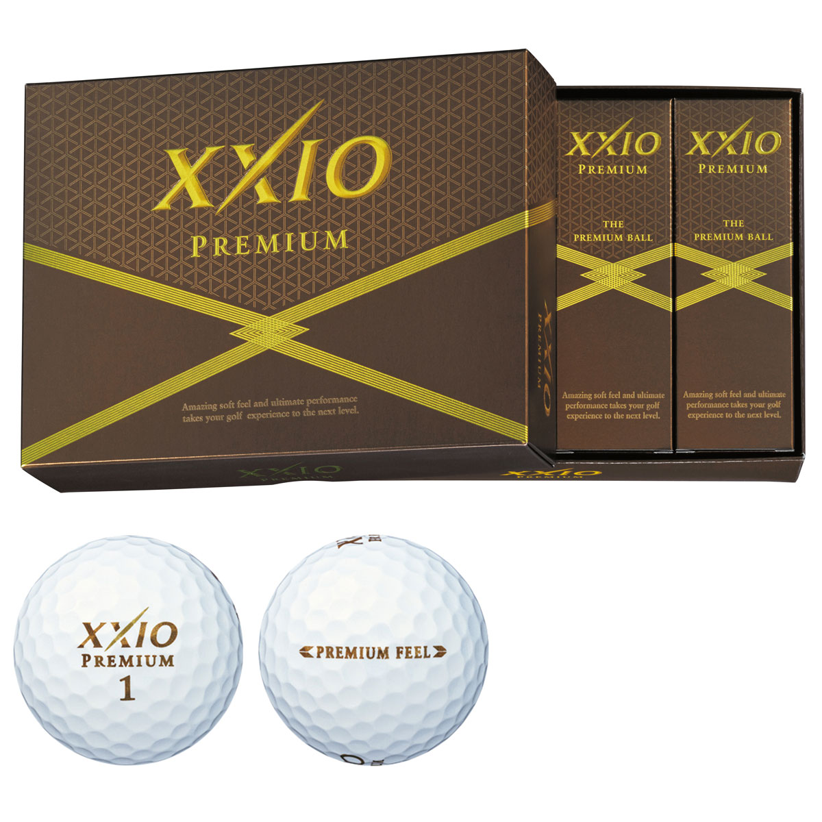 ダンロップ ゼクシオ プレミアム ボールの試打レビュー 口コミ・評価