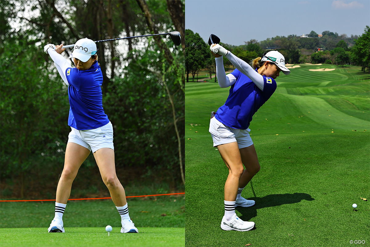 新生・渋野日向子のスイングはどう変わった？ 体の強さが動きに凝縮