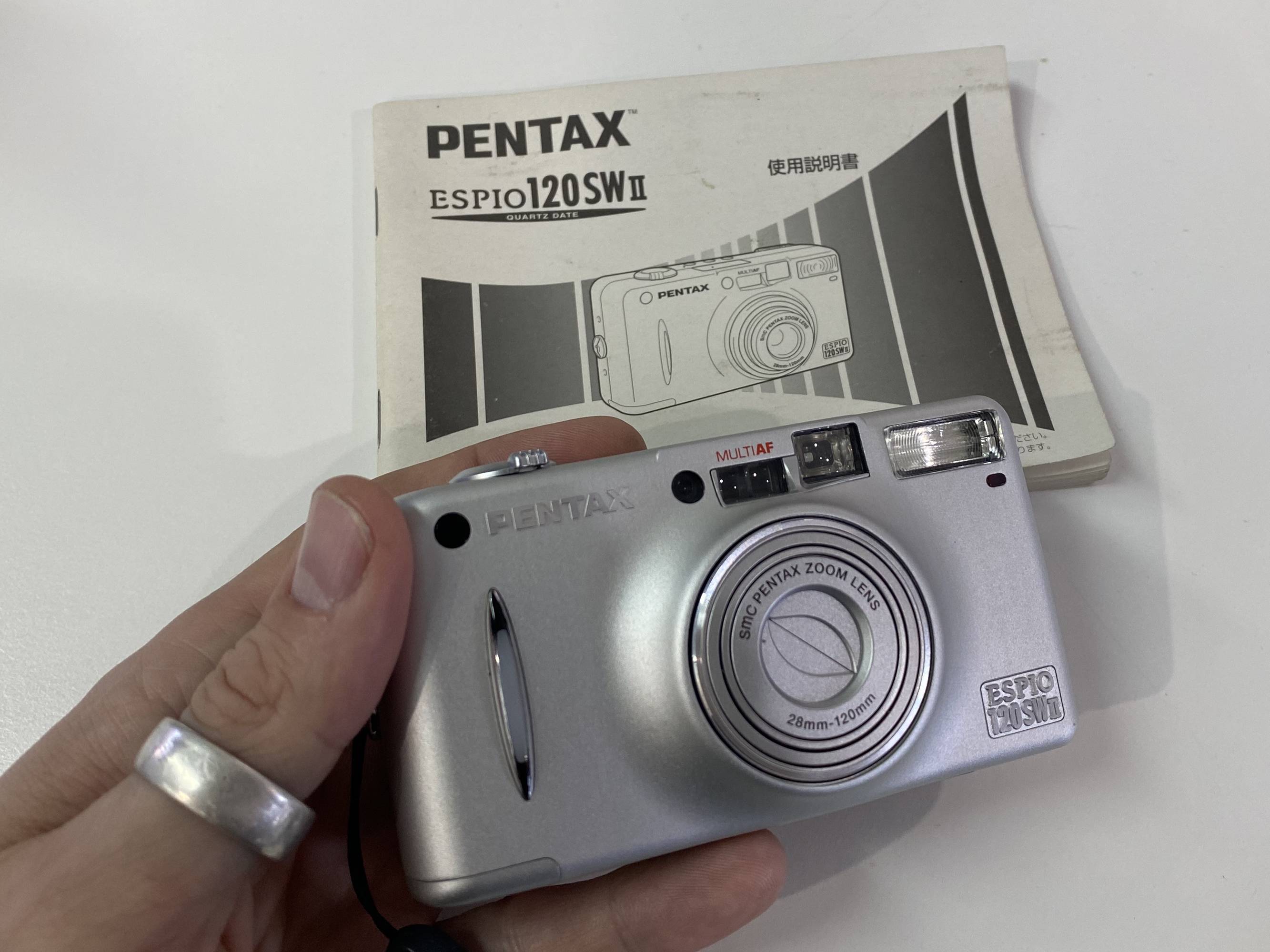 Pentax Espio 120SW. Birthday present from myself. I know me so