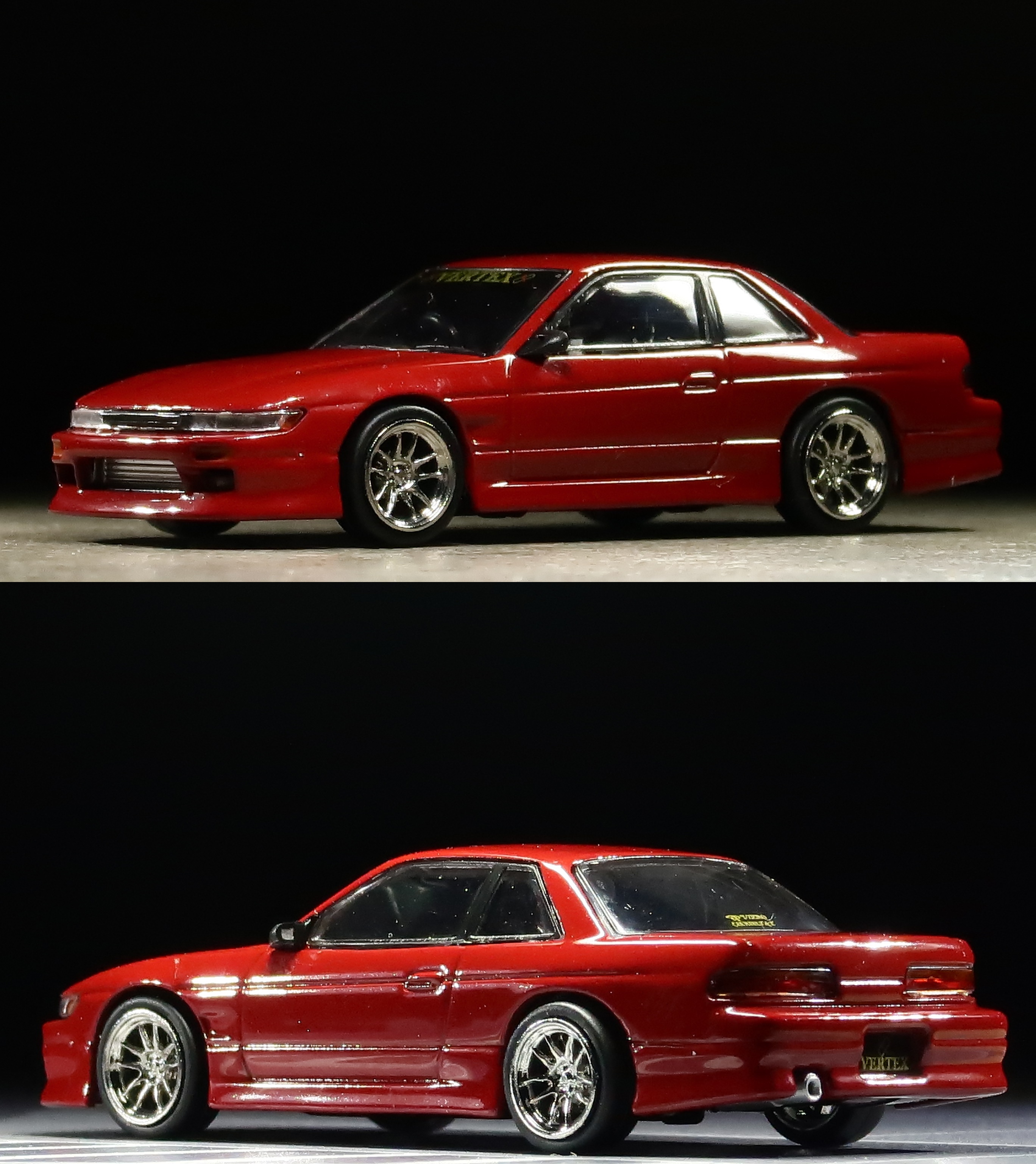 モデルインプレッション】 Tarmac Works 1/64 - Vertex Nissan Silvia