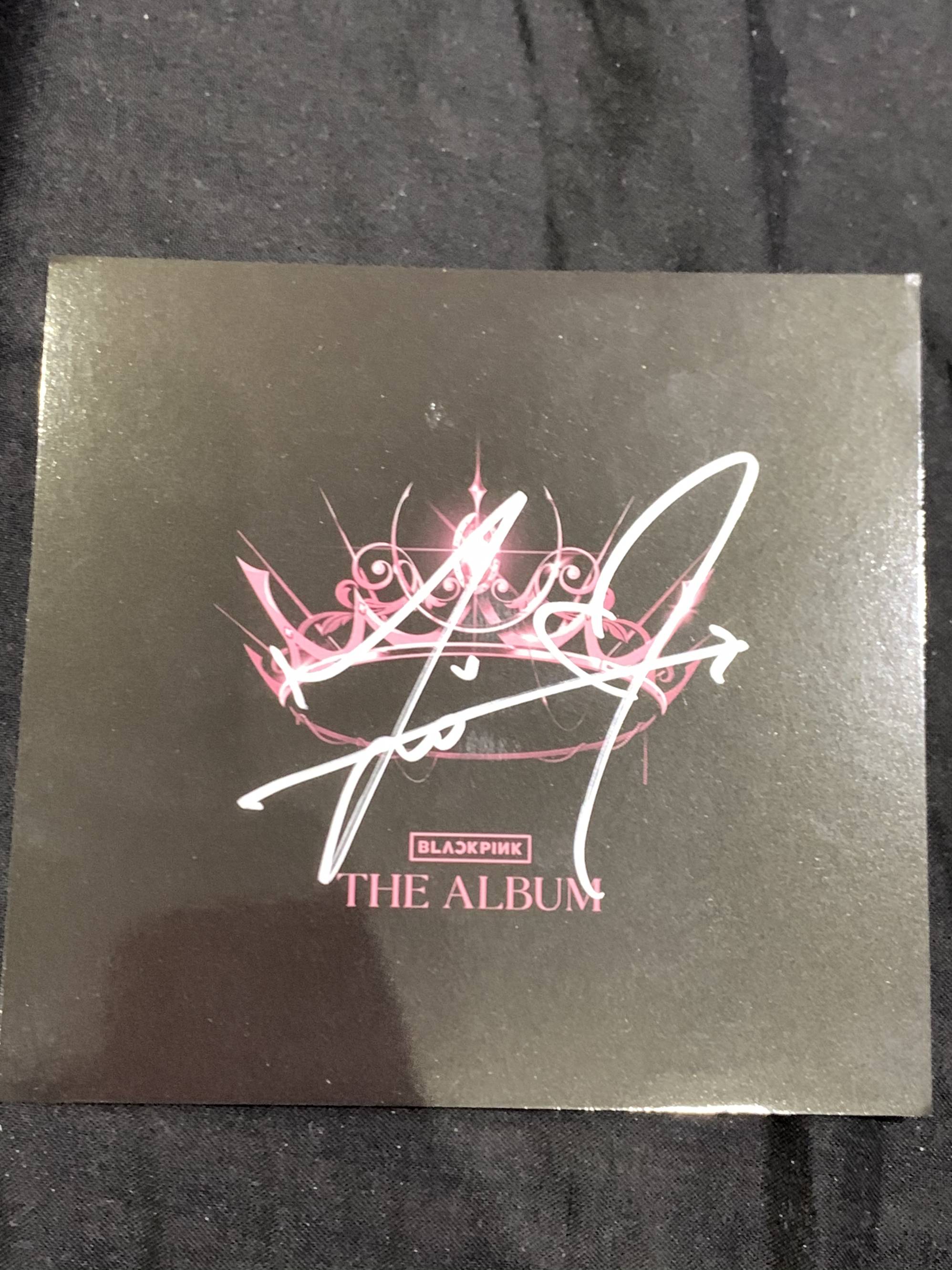 オンラインでジスのサイン入りアルバムCDを買ったんだけど、サイン入り