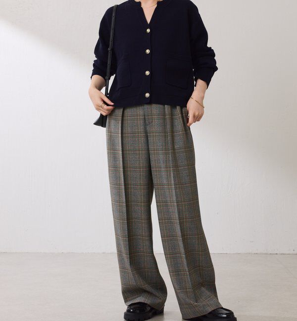 スキッパースウェットライクカーディガン｜ルミネのファッション通販