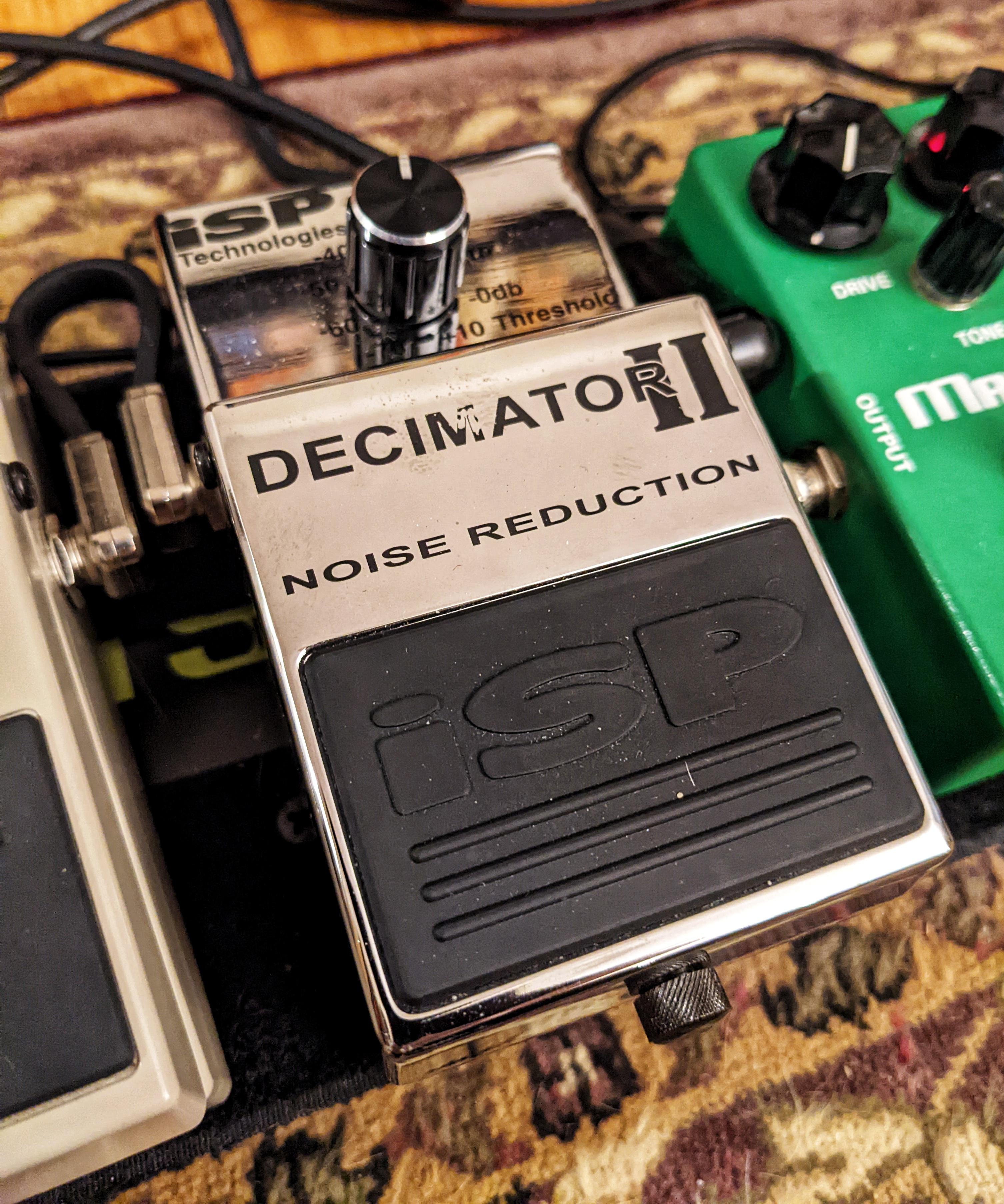 ペダル愛を語る投稿：ISP Decimator II : r/guitarpedals