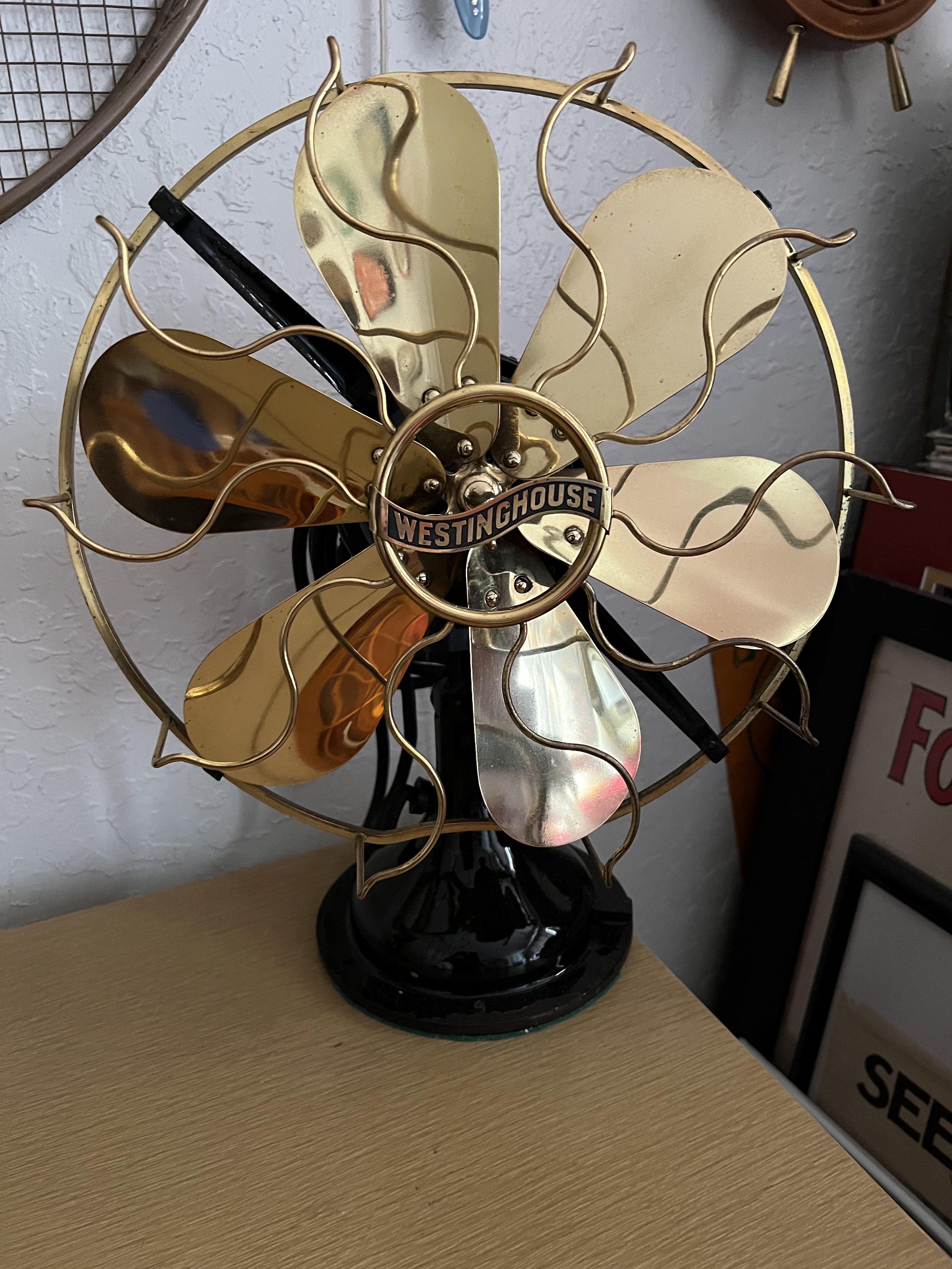 アンティークのウェスティングハウス扇風機 : r/BuyItForLife