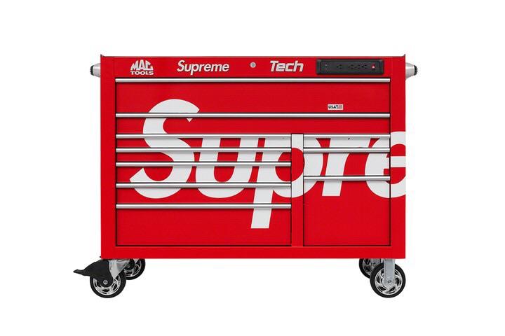 Supreme is partnering with Mac Tools for their upcoming drop