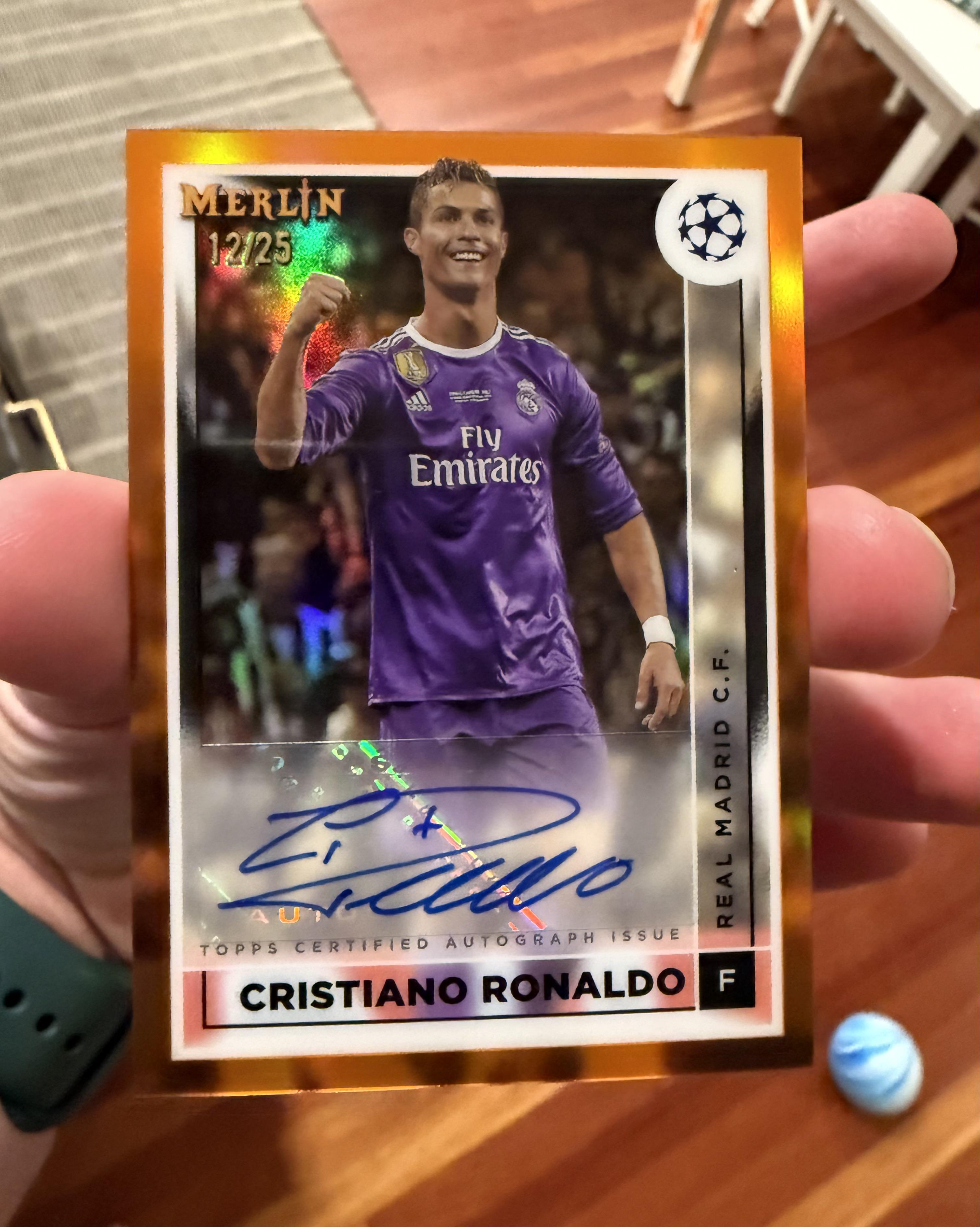 CR7 : r/soccercard
