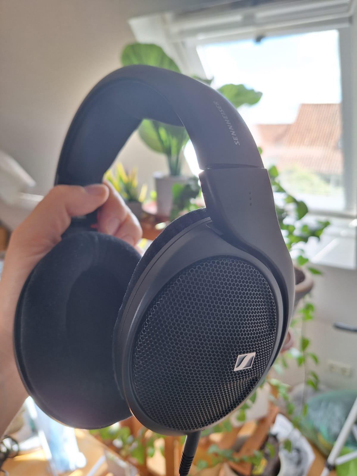 I got the Sennheiser HD560S as a gift. For some reason they don't