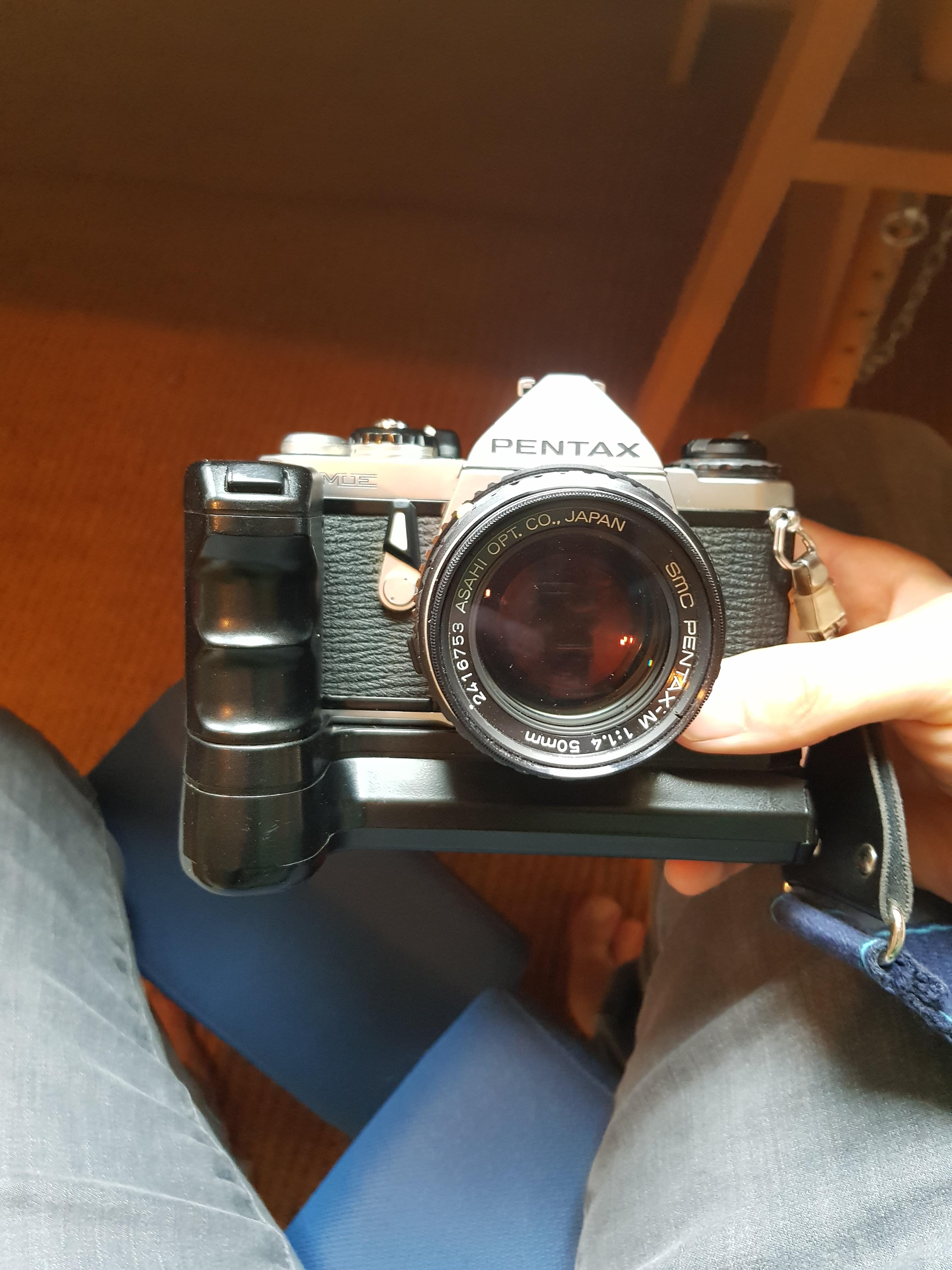 Got a pentax me with some lenses for free. The lenses I got are