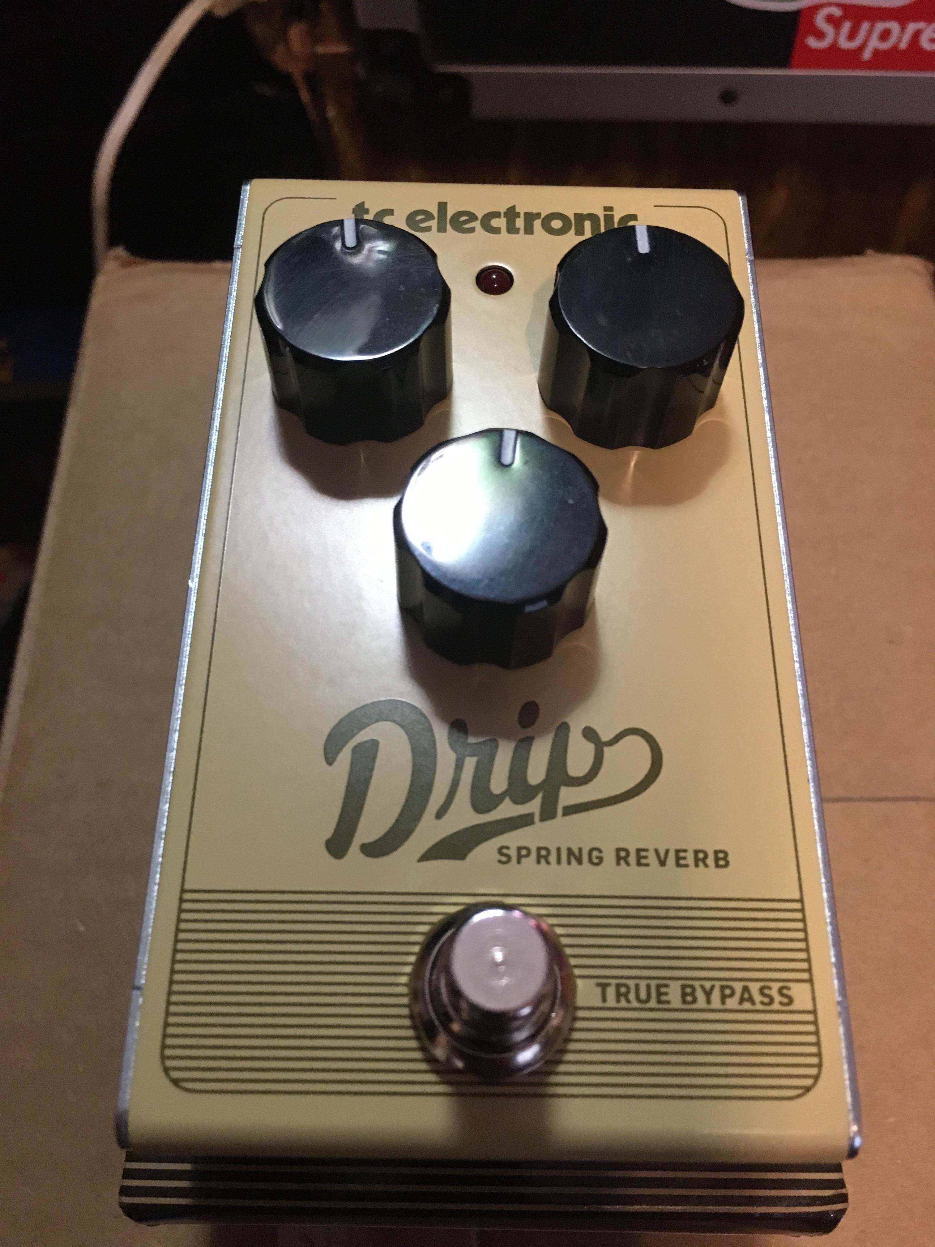 NPD: tc electronic Drip Spring Reverb. Intersection of super
