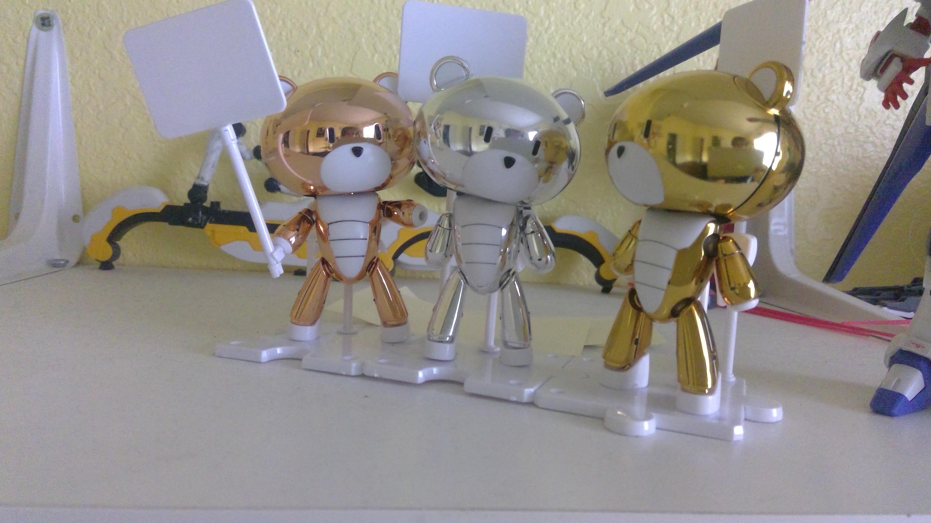 It them bois - I actually won the NA Petit'gguy triple set : r/Gunpla