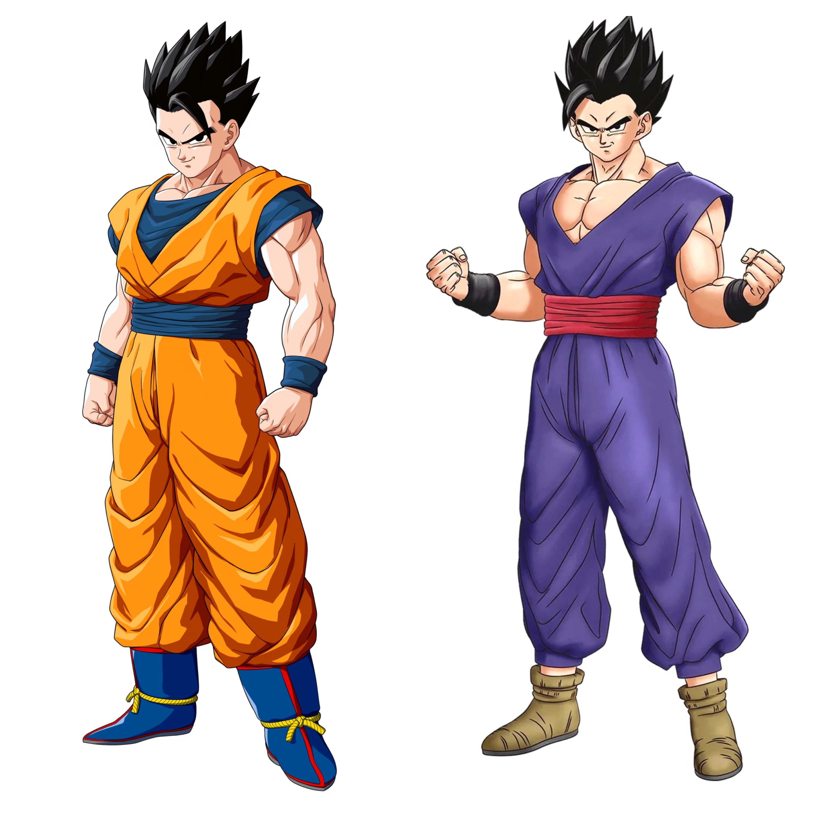 大人悟飯には、悟空の道着とピッコロの道着、どっちの見た目が好き
