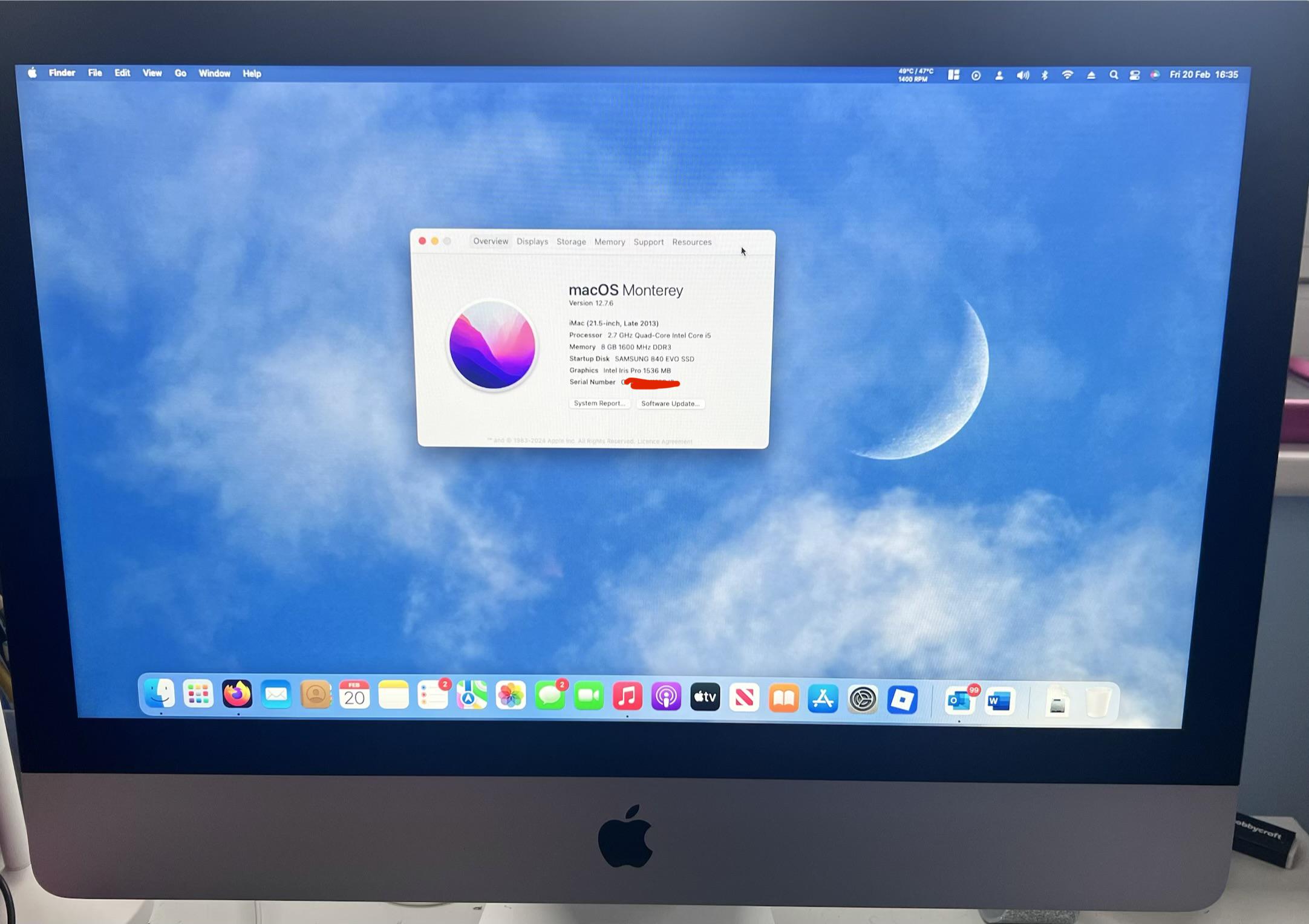 Just used OCLP to go from Catalina to Monterey on a 2013 iMac 21.5