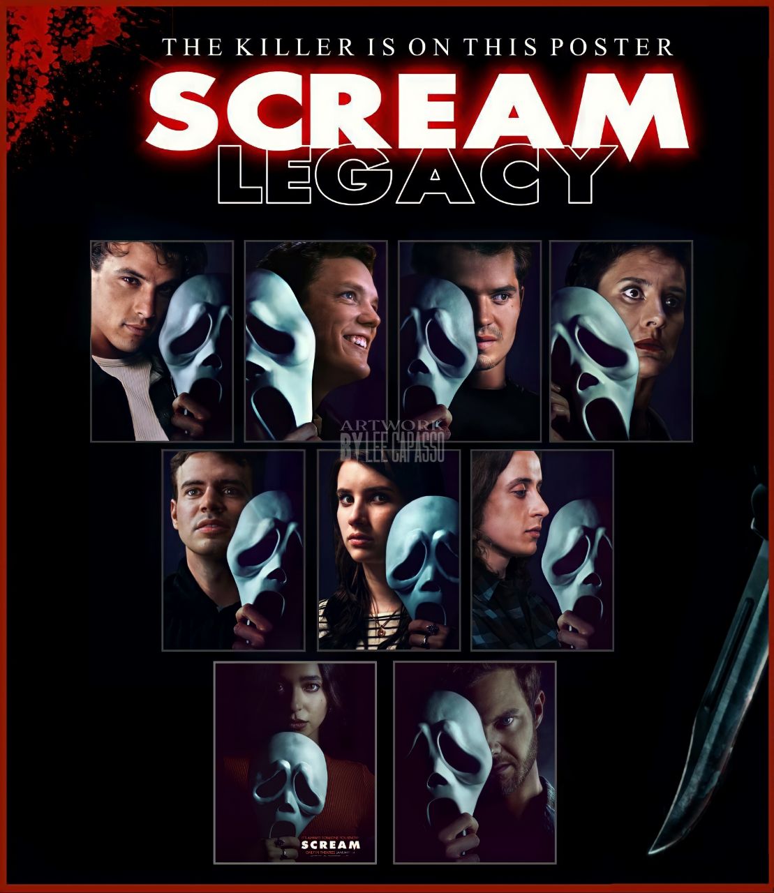 スクリーム』シリーズの殺人鬼たちを『スクリーム』（2022年）の
