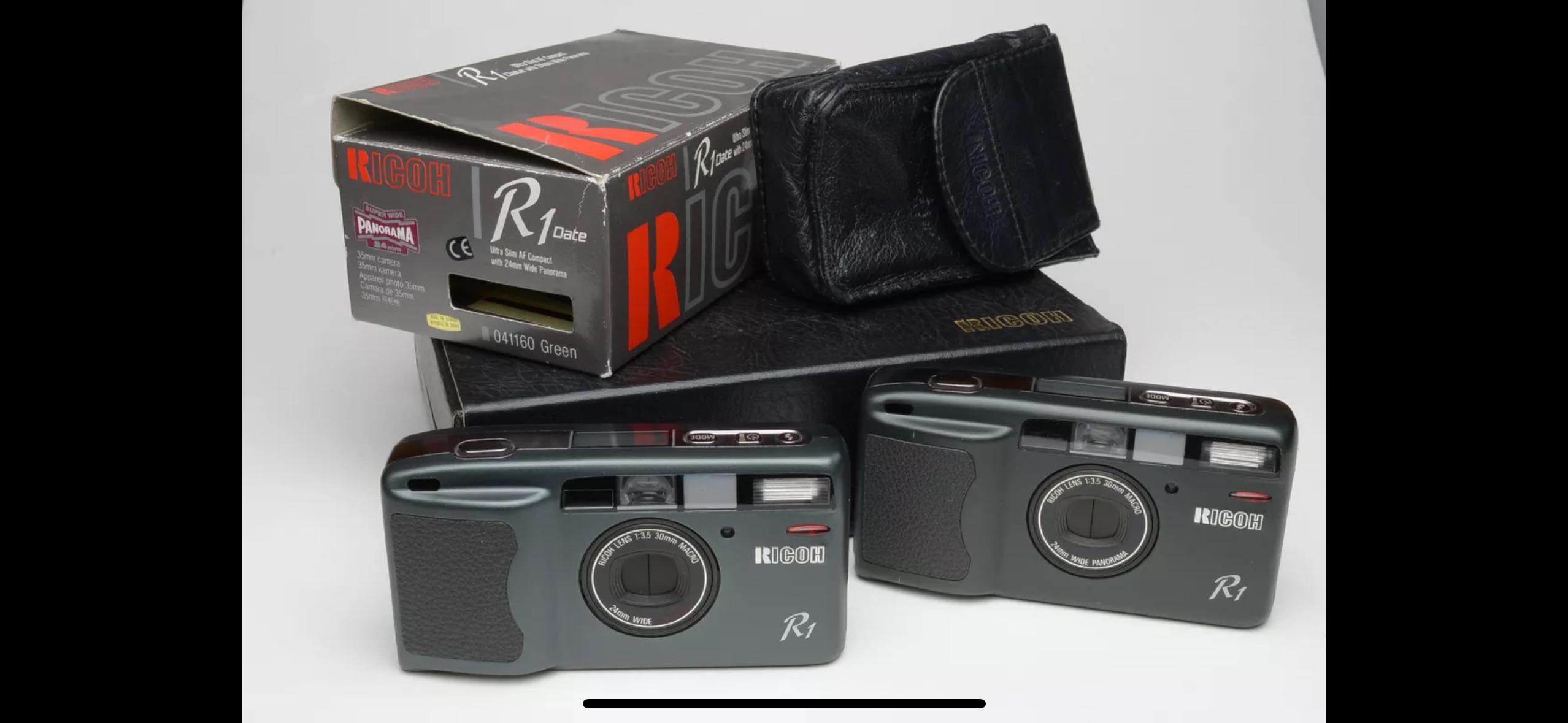 I guess I made a great deal on two Ricoh R1 : r/AnalogCommunity