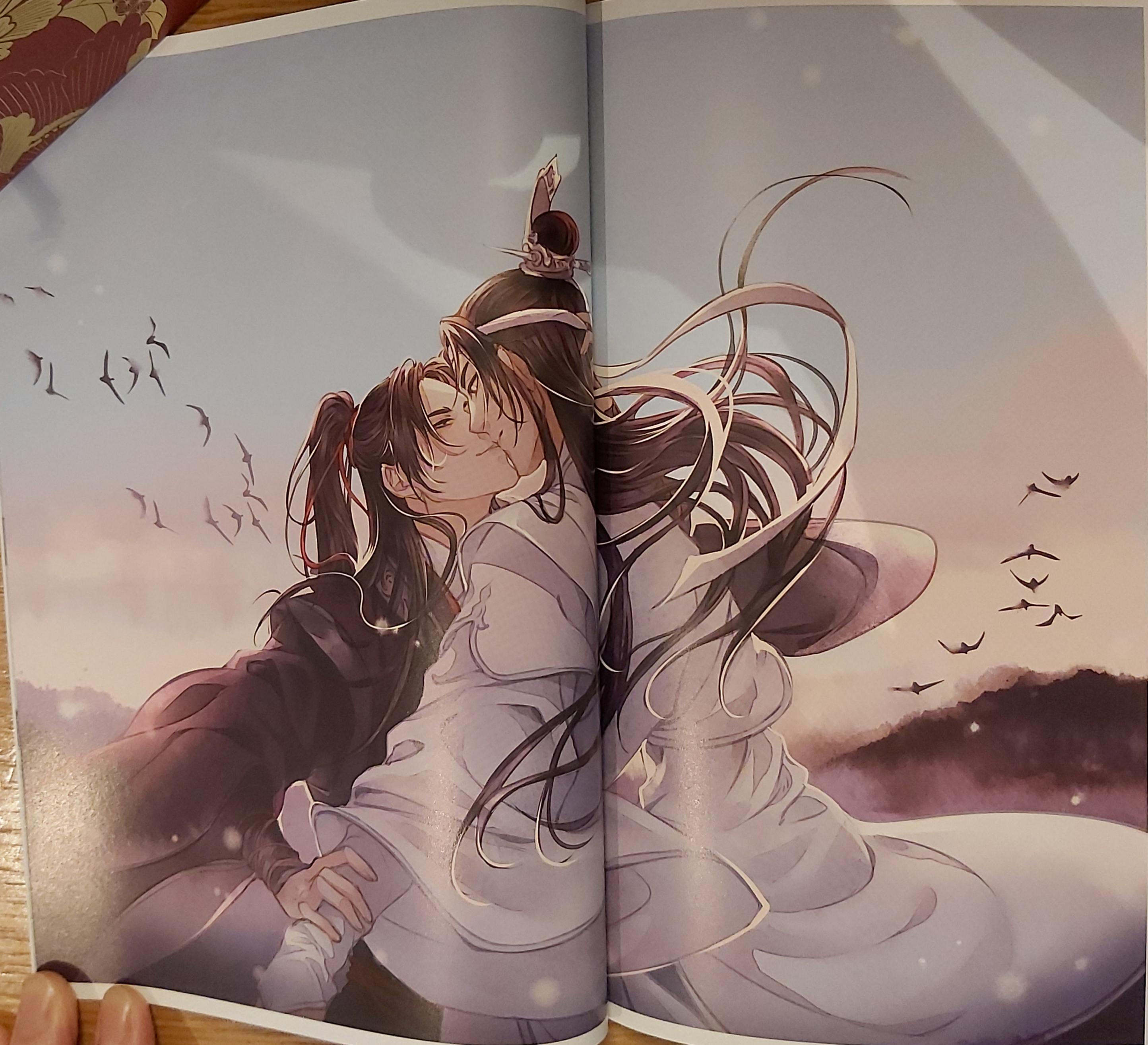 Sharing some official Wangxian goodies: every page of the MDZS