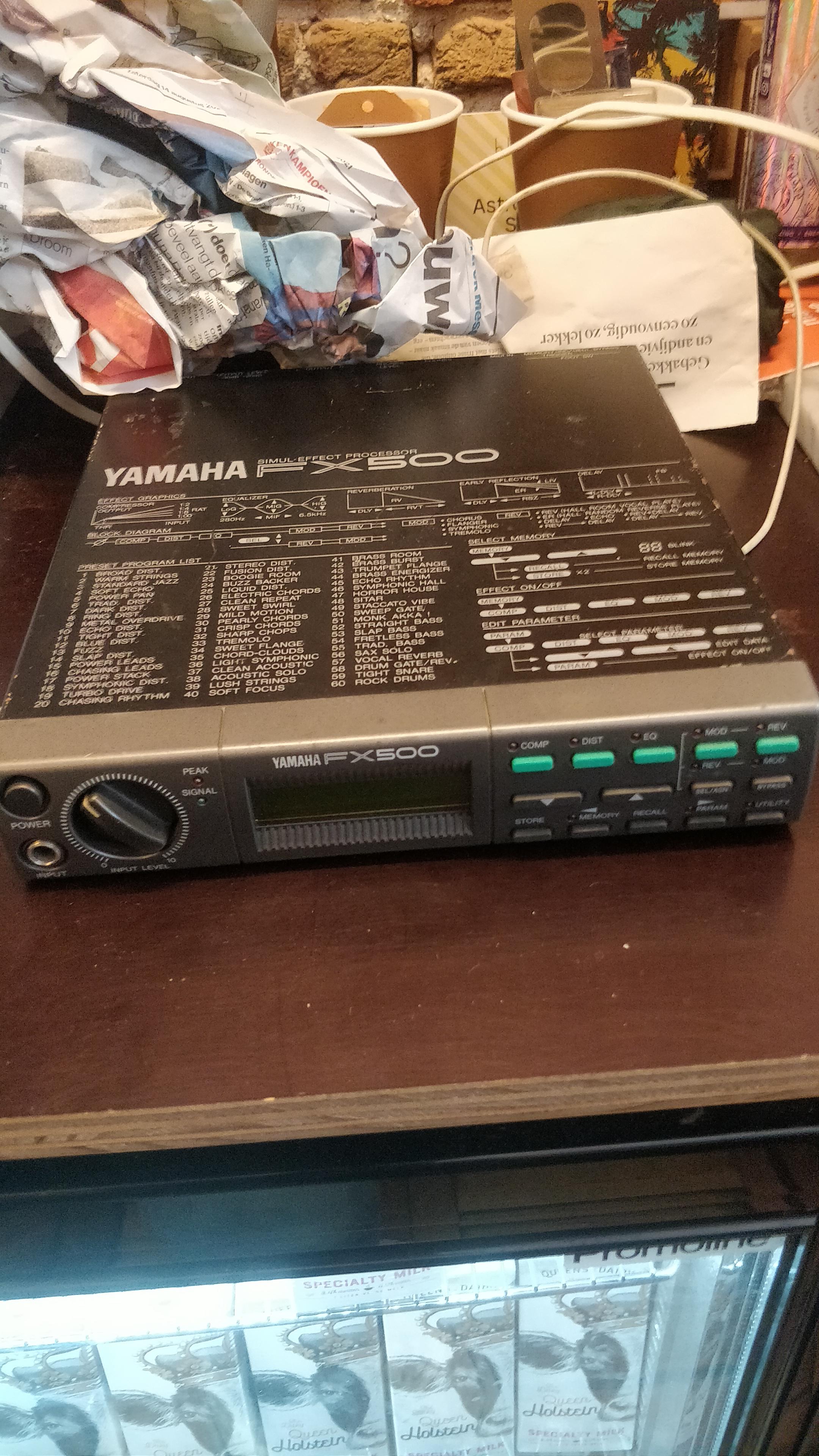 NPD) Yamaha FX500. Okay technically not a pedal but my god this