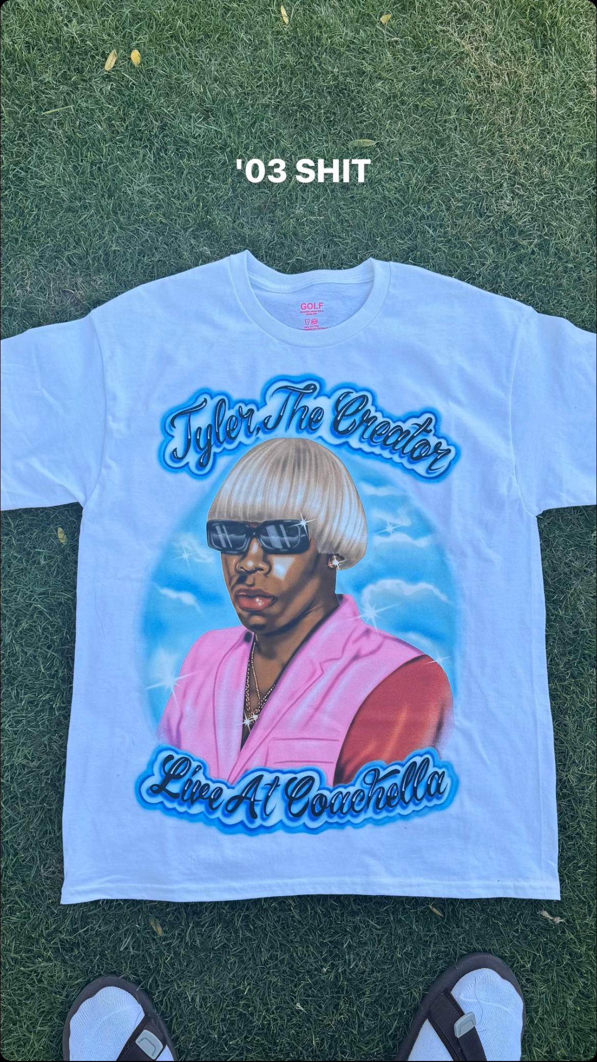 Coachella Tyler the Creator GOLF コラボTシャツ Coachella Tyler the