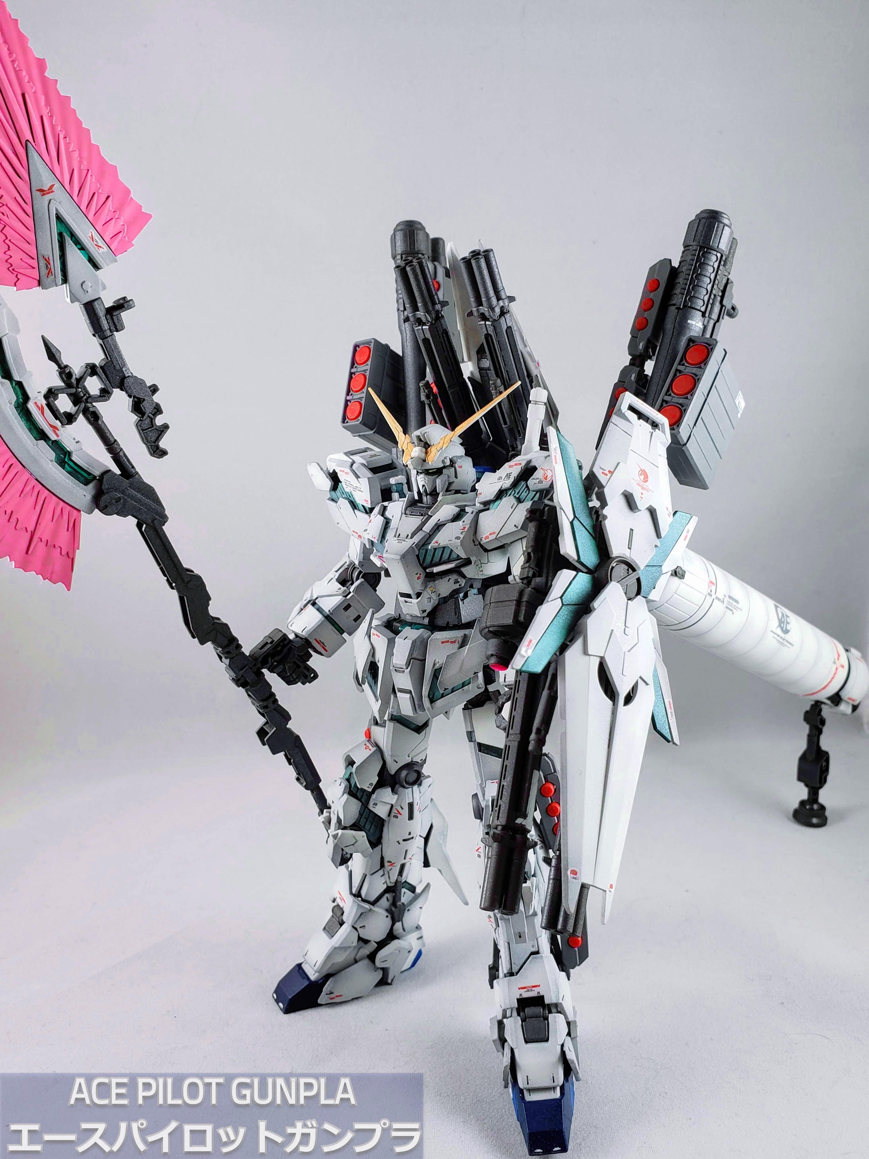 RG フルアーマーユニコーンガンダム 塗装済みビルド 🦄 (コメントに