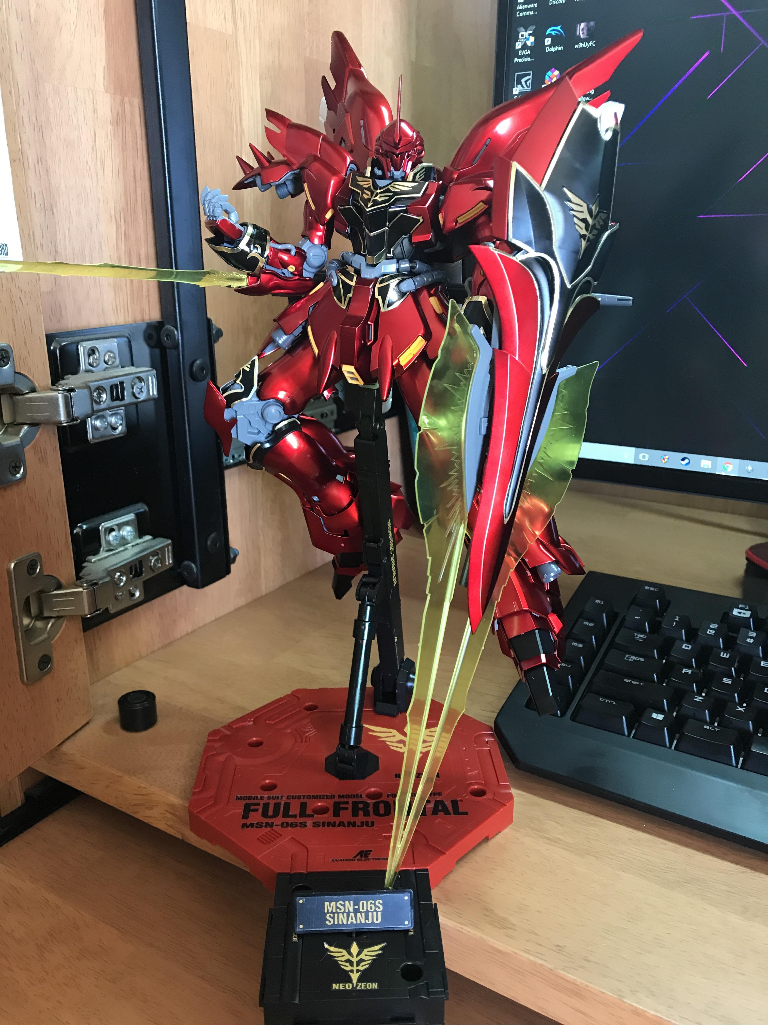 MSN-06S MG シナンジュ Ver Ka. チタニウムフィニッシュ！マジで