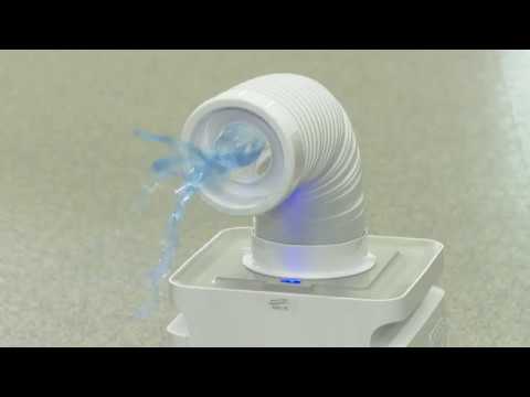 NAKATOMI ミニエアコン MAC-10 - YouTube