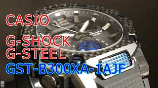 CASIO G-SHOCK G-STEEL GST-B300XA-1AJF スマートフォン リンク