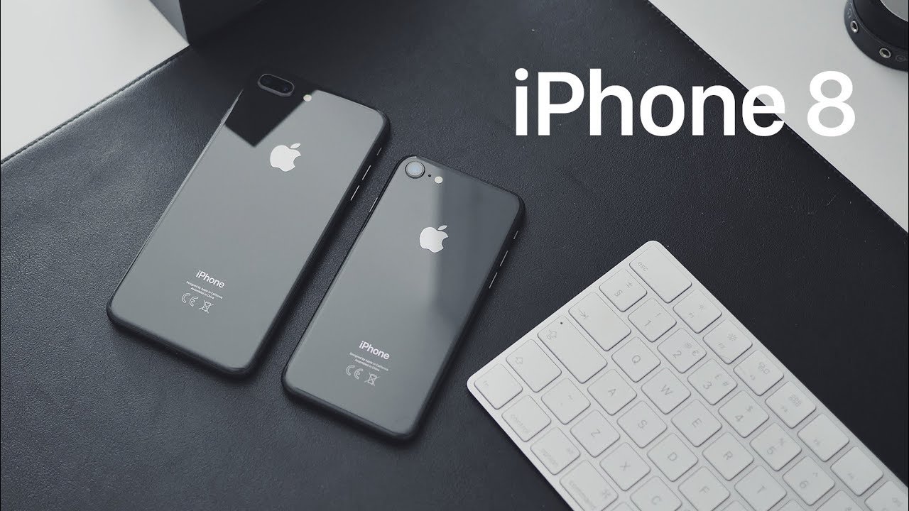iPhone 8 vs iPhone 8 Plus vs iPhone 7 Unboxing - Space Gray vs