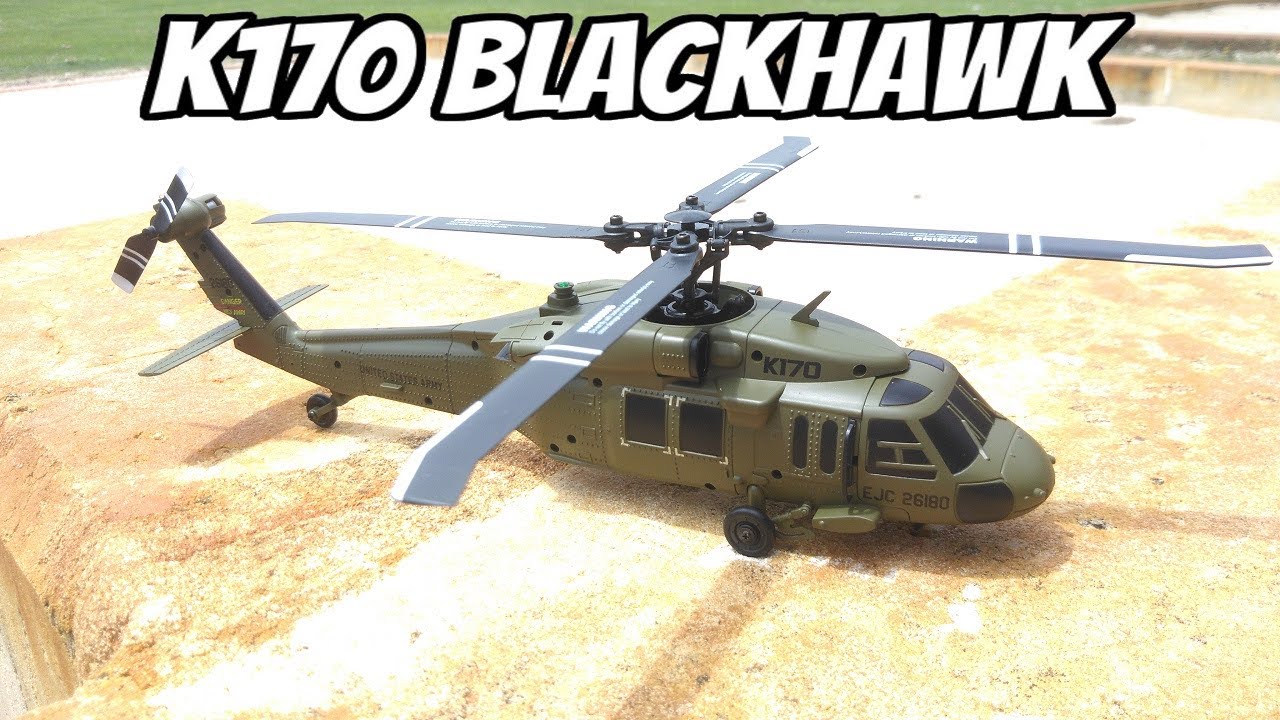 WLTOYS K170 UH-60L Blackhawk | One of the Best Beginner-Friendly