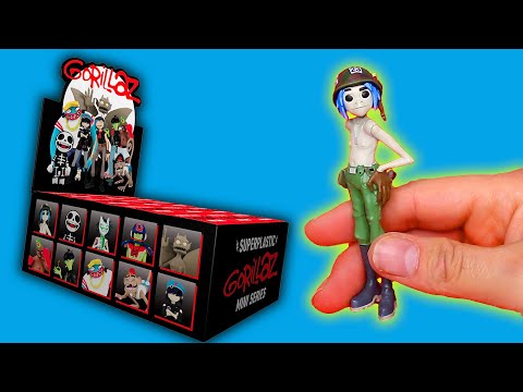 Opening 12 Gorillaz x Superplastic Mini Series Figures - YouTube