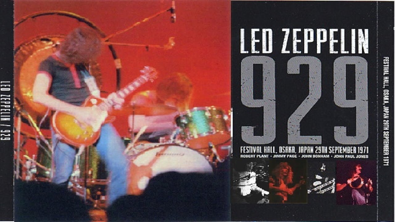 Led Zeppelin Live in Japan - September 29, 1971 Osaka - YouTube