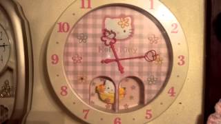 CITIZEN ハローキティ M756全曲＋ からくり時計 - YouTube