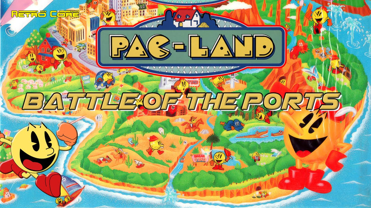 Battle of the Ports - Pac-Land (パックランド) Show #91 60fps - YouTube