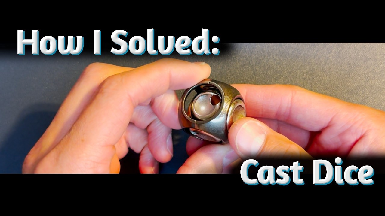 109] How Many Pieces Are Inside This Dice? – Cast Dice Puzzle by
