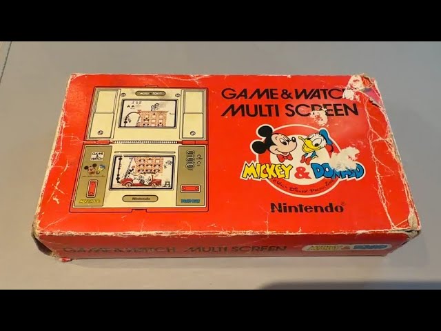 Mickey and Donald Game & Watch Nintendo multiscreen - YouTube