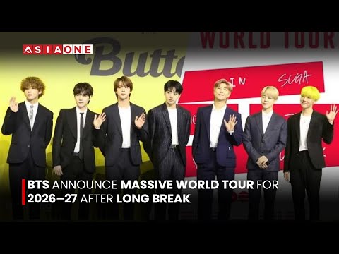 BTS stand to make $1B in from reunion | World Tour in 2026 & 2027
