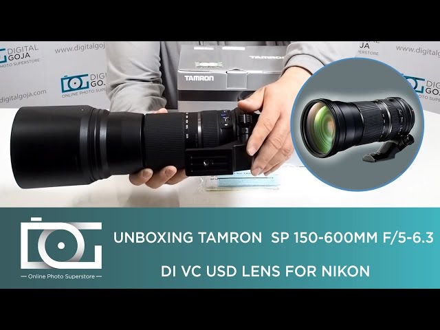 TAMRON SP 150-600mm f/5-6.3 Di VC USD Lens for NIKON DSLR Cameras