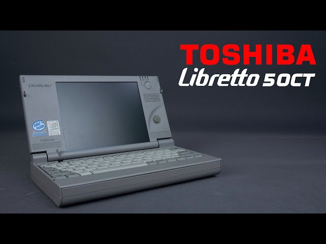 Toshiba Libretto 50CT | Review and HDD swap - YouTube