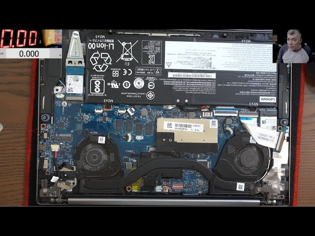 Lenovo Ideapad S540-14api wine damage motherboard repair - a