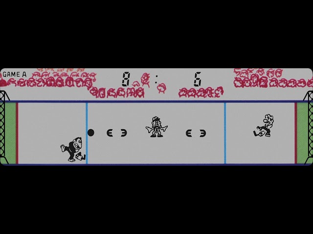 Game & Watch/Micro Vs. System: Donkey Kong Hockey (1984 Nintendo